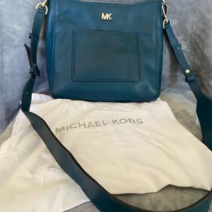 Michael Kros Teal Crossbody